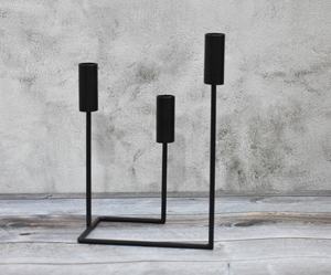 <b>Black</b> Candlestick <b>Holder</b>, Modern <b>Candle</b> <b>Holder</b>, Decorative Candlestick <b>Holder</b> by Axiom Home Accents Taper <b>Holder</b> by Axiom Home - Product Image 1