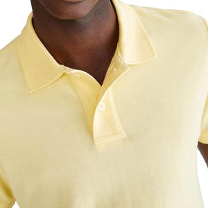 Alta calidad último diseño hombres Polo camiseta más vendido Color liso precio razonable servicio OEM camisas para hombres - Product Image 3