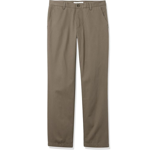 Chinos ajustados de algodón Premium para hombre fabricados por expertos en Bangladesh para un estilo y comodidad - Product Image 6