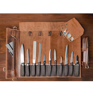 กระเป๋ามีดม้วนหนังแท้มีดม้วนดีไซน์ตามสั่ง - Product Image 4