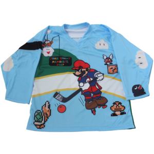 Uniforme d'équipe à manches longues confortable conçu sur mesure avec sublimation de maillots de hockey sur glace avec affichage du nom du joueur - Product Image 1