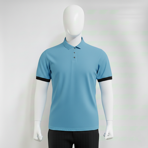 Camiseta Polo para Hombre OEM, Secado Rápido, Transpirable, Color Sólido Personalizado, Ropa para Hombre, Camisetas Polo de Golf para Hombre - Product Image 6