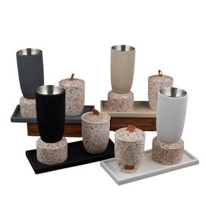 Nouveau Style Porte-Encens Moderne Pour Ramadan Moyen-Orient Maison Table Top Porte-Encens Décoratif Avec Bol Bakhoor brûleur Ensemble - Product Image 6