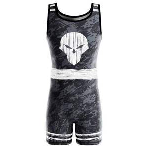 Custom Wrestling <b>Singlets</b> Men <b>Weightlifting</b> Wholesale Quick Dry Wrestling Suit Men - Product Image 4