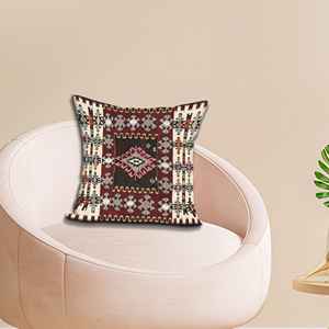 Cojín con Estampado Floral - Vintage, Hecho a Mano, Cojín Turco, 12"x24" - 30x60 cm - Product Image 2