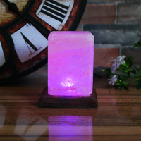 Grosir lampu garam Himalaya alami kerajinan kristal untuk dekorasi rumah