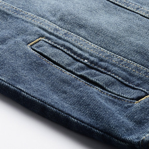 Best-seller Veste en jean qualité supérieure pour homme Vente en ligne confortable et chaude à col montant pour l'hiver - Product Image 6