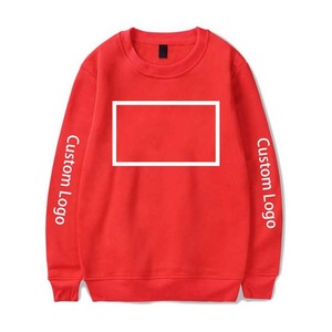 OEM Sweatshirts à col rond avec logo personnalisé de haute qualité Design surdimensionné unique Basics Coton brodé pour l'hiver-Nouveau pas cher - Product Image 2