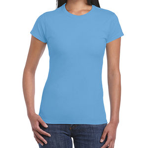 OEM เสื้อยืดเอวลอยเข้ารูปสำหรับผู้หญิง, เสื้อยืดคอกลมแขนสั้นผ้าฝ้ายระบายอากาศได้ดีพิมพ์ลายไม่ซ้ำใครสำหรับฤดูร้อน - Product Image 2