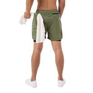 Pantalones cortos de algodón de talla grande para hombre, pantalones cortos de verano informales ODM OEM Services, pantalones cortos en blanco de hombre, pantalones cortos con logotipo personalizado para hombre - Product Image 4