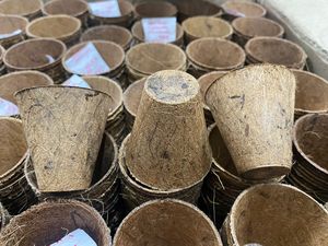 Fabricants 100% pots de fibre de coco naturels pot de coco/pot de fibre de coco de noix de coco en gros - Product Image 3