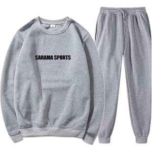 Customized Clothing Manufacturer Sweatsuits Windbreaker Jacket Set Casual Color Block Lightweight Tracksuits For Winter - Product Image 1