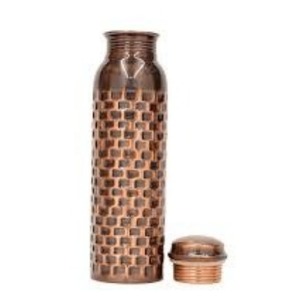 Venta de Fábrica, Precio Económico, Ant. Botella de Cobre y Mármol de 1 L, sostenible, la fusión perfecta de belleza y funcionalidad - Product Image 1