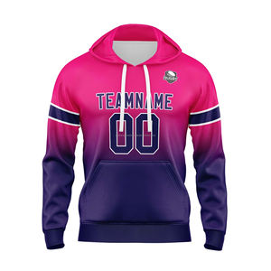 Sudadera con Capucha de Felpa Gruesa con Logotipo Personalizado para Hombre, Estilo Urbano Holgado, Hombros Caídos, Lisa, Color Sólido, con Cierre - Product Image 2