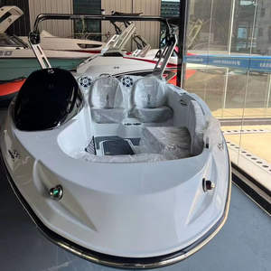 Offre exceptionnelle - Prix d'usine - Yacht sportif miniature en fibre de verre de type Flit-480 de qualité supérieure, 4,8 m, avec direction, couleur personnalisée - Product Image 1