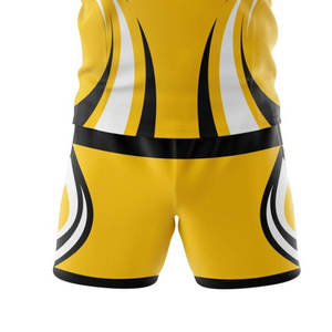 Meilleure vente uniforme de rugby à manches courtes ensembles de Offre Spéciale de conception respirante de haute qualité et confortable - Product Image 4