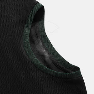 Camiseta de manga corta de algodón 100% para hombre, alta calidad, personalizada, ajustada, patrón sólido, última llegada - Product Image 5