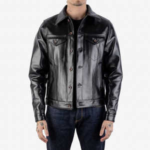 Chaqueta de Invierno para Hombre de Diseño Superior, Cuello Alto, Manga Larga, 100% Cuero de Alta Calidad, Personalizable, Precio Razonable, Impermeable - Product Image 1