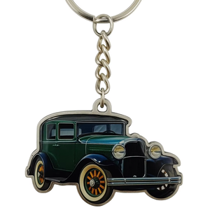 Promocional barato a granel bajo precio fabricante logotipo corporativo marca personalizada Impresión de metal llavero de metal - Product Image 1