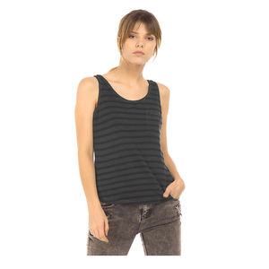 Camisetas sin Mangas para Mujer, Tallas Grandes, Secado Rápido, Spandex/Algodón, Casual, Transpirable, de Alta Calidad, para Verano, Corte Regular - Product Image 1