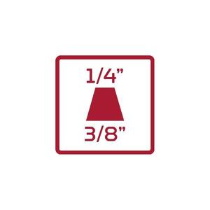 Gedore 3/8'' X 1/4'' Square <b>27mm</b> <b>Socket</b> Reducer - Product Image 2