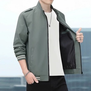 2025 New Solid Color Bomber <b>Jacket</b> <b>Men</b> Casual Slim Fit <b>Baseball</b> <b>Mens</b> <b>Jackets</b> New Autumn Fashion High Quality <b>Jackets</b> <b>for</b> <b>Men</b> - Product Image 5