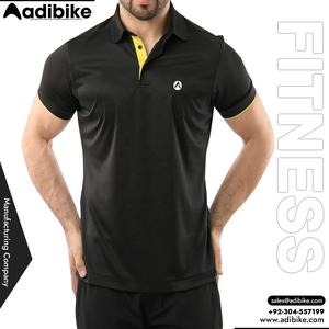 Polo chemise Sublimation imprimé meilleure vente chemises demi manches sur mesure hommes gym Fitness hauts 2025 haute qualité - Product Image 4