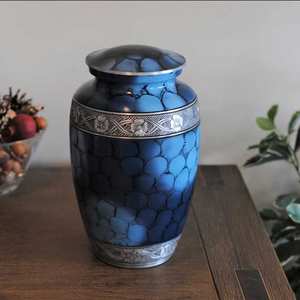 Aluminium Cremation Urn for Pet <b>Baby</b> Funeral Handmade Funeral Accessories at Best Price - Product Image 5