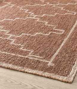 Tapis de sol décoratif plat en jute fait main de qualité supérieure, style moderne, jacquard, poils coupés, antidérapant, lavable, écologique - Product Image 2