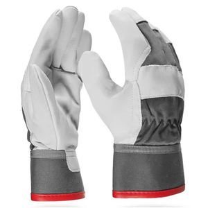 Guantes Industriales Personalizables de Seguridad para Trabajo, Guantes de Cuero para Trabajadores, Refuerzo en la Palma, Resistentes al Calor y al Frío, 6-8 mil - Product Image 1