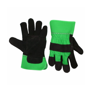 Guantes de seguridad para hombre de piel de vaca resistente de alta calidad de impacto Guantes de trabajo de cuero de alta calidad Resistentes al corte y al desgaste a bajo precio - Product Image 4