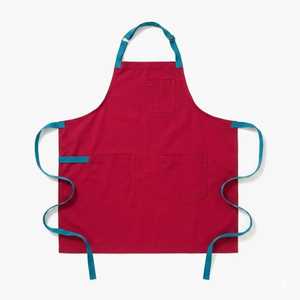Reusable Chef Aprons for Men <b>Women</b> Oversized Pockets 16-Ounce Cotton Canvas Cross <b>Back</b> Heavy Duty Fashionable Water Resistant - Product Image 5