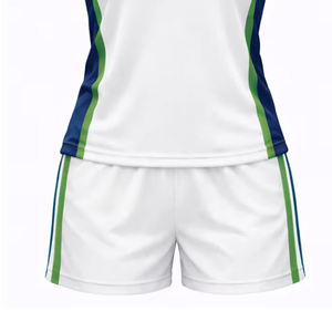 Conjunto de Uniforme de Voleibol Personalizado con Estampado de Equipo, Manga Corta, 100% Poliéster, Conjunto de Jersey Unisex para Adultos - Product Image 6