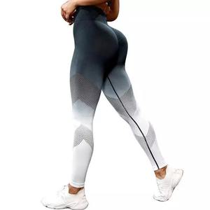 OEM Mujer Leggings Transpirable Sin Costuras Deportes Yoga Pantalones Fitness Running Wear Mujeres Gimnasio Legging para la venta - Product Image 1