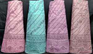 Venta al por mayor de ropa paquistaní india de trabajo pesado brillo Dori trabajo 3m Estilo Lehenga Choli 2,5 m red Dupatta Borde de cuatro lados - Product Image 4