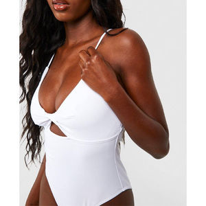 Nouveauté 2025 Meilleure qualité Maillot de bain une pièce pour femmes avec imprimé Vente chaude Prix bas pour femmes Personnalisation OEM - Product Image 4
