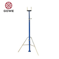 Puntal de Acero Telescópico, Apuntalamiento Ajustable 48/56/60mm, Soporte de Construcción