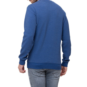 เสื้อสเวตเชิ้ตผู้ชายคุณภาพพรีเมียม คอกลม ผ้าฝ้าย 100% เนื้อผ้าเบาสบาย สีพื้น รับสั่งทำพร้อมพิมพ์โลโก้ - Product Image 5