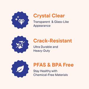 Stack Man [Paquete de 100 - 20 oz.] Vasos Desechables Transparentes de Plástico PET, Vasos Desechables Transparentes de 20 oz - Product Image 6