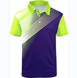 เสื้อยืดโปโลแขนสั้นระบายอากาศได้ดีน้ำหนักเบาสำหรับผู้ชายโลโก้ผ้าฝ้าย100% วินเทจซักลายพื้นออกแบบได้ตามที่ต้องการ - Product Image 2