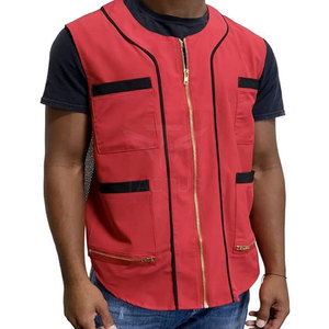 เสื้อกั๊กช่างตัดผมคุณภาพพรีเมี่ยมให้ความรู้สึกหรูหราผ้าเนื้อเรียบสวมใส่สบายแห้งเร็ว - Product Image 6