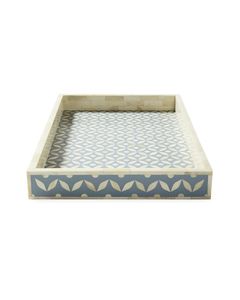 Bandeja de incrustaciones de hueso para ocasiones navideñas hechas a mano de la mejor calidad con bandeja de servicio de forma cuadrada - Product Image 5