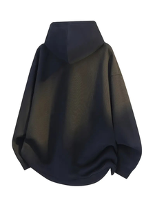 Sweat à capuche lourd à capuche décontracté en polaire de haute qualité Sweats à capuche personnalisés avec logo pour hommes pulls à capuche oversize sweatshirts - Product Image 2