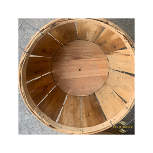 ตะกร้าสานไม้ธรรมชาติแท้  รักษ์โลก คุณภาพสูง  สีตามสั่ง ขนาดตามสั่ง  สินค้าขายส่งจากเวียดนาม - Product Image 6