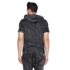 Venta al por mayor de los hombres de alta calidad de algodón orgánico camiseta de impresión de logotipo personalizado de longitud corta Casual y camiseta de gran tamaño para los hombres - Product Image 2