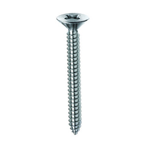 Viti Parker a testa svasata piatta con taglio a croce 4,8x32 (confezione da 20) - Product Image 1