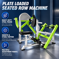 BN Multi-scene Seated Row Builder, Machine à tractions dorsales à charge libre, Équipement de renforcement dorsal pour salle de sport et centre de fitness communautaire