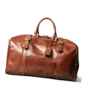 ใหม่ที่กำหนดเองความจุขนาดใหญ่หนังแท้กระเป๋า Duffle กระเป๋ากลางแจ้ง - Product Image 1