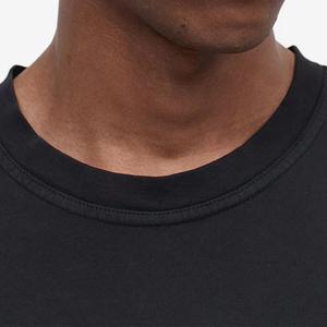 Camiseta de manga corta informal para hombre personalizable más vendida 100% algodón de secado rápido transpirable diseño de cuello redondo 200 gramos sólido - Product Image 5
