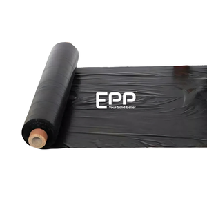 แผ่นคลุมดินพลาสติกคลุมดินสำหรับการเกษตรแผ่นคลุมคลุมดินสีดำ LDPE แผ่นคลุมดินพลาสติกสำหรับทำฟาร์ม - Product Image 3